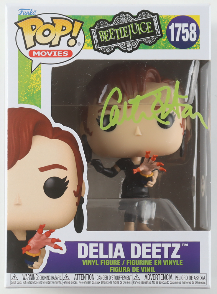 Catherine O'Hara Signed "Beetlejuice" #1758 Delia Deetz Funko Pop! Vinyl Figure (PSA) at PristineAuction.com Catherine O'Hara Signed "Beetlejuice" #1758 Delia Deetz Funko Pop! Vinyl Figure (PSA) at PristineAuction.com