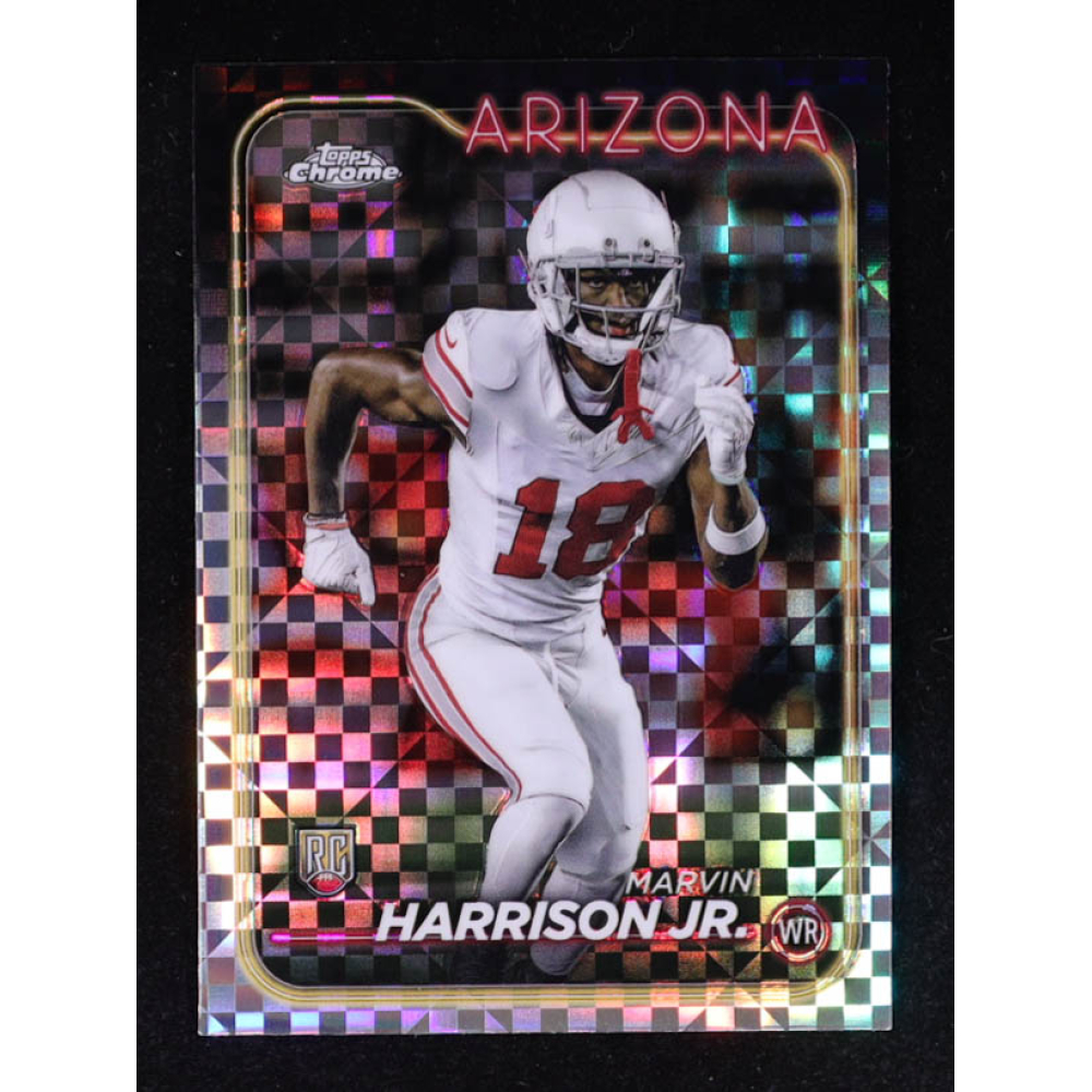 Marvin Harrison Jr. 2024 Topps Chrome Xfractors #204 RC at PristineAuction.com