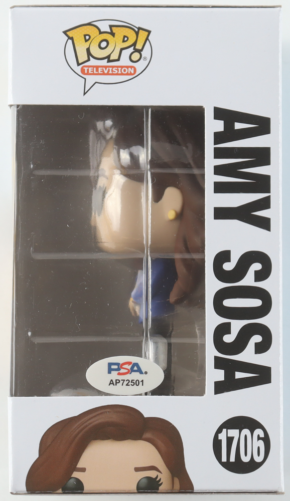 America Ferrera Signed "Superstore" #1706 Amy Sosa Funko Pop! Vinyl Figure (PSA) at PristineAuction.com America Ferrera Signed "Superstore" #1706 Amy Sosa Funko Pop! Vinyl Figure (PSA) at PristineAuction.com