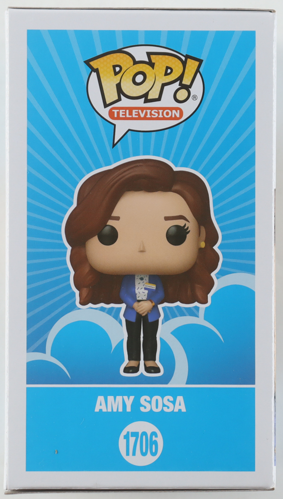 America Ferrera Signed "Superstore" #1706 Amy Sosa Funko Pop! Vinyl Figure (PSA) at PristineAuction.com America Ferrera Signed "Superstore" #1706 Amy Sosa Funko Pop! Vinyl Figure (PSA) at PristineAuction.com