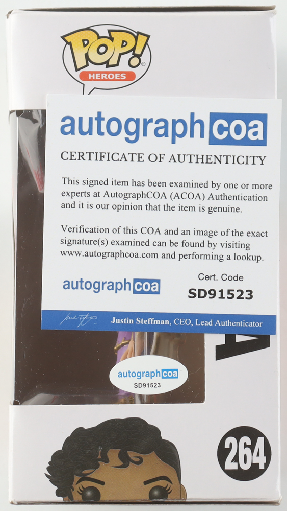 Meagan Good Signed "Shazam!" #264 Darla Funko Pop! Vinyl Figure (ACOA) at PristineAuction.com Meagan Good Signed "Shazam!" #264 Darla Funko Pop! Vinyl Figure (ACOA) at PristineAuction.com