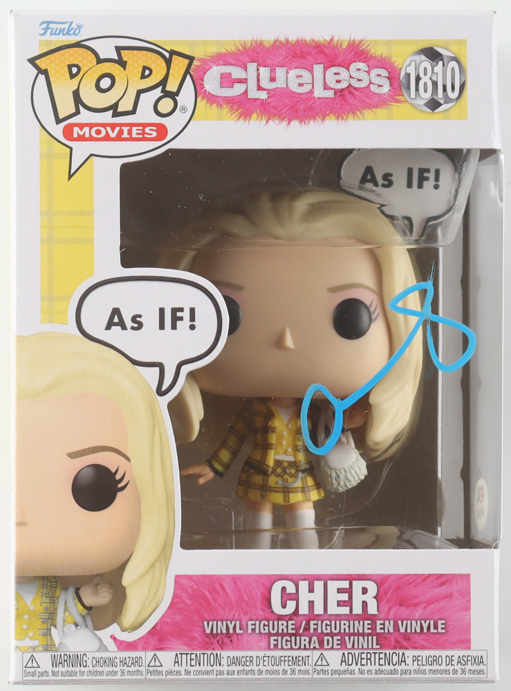 Alicia Silverstone Signed "Clueless" #1810 Cher Funko Pop! Vinyl Figure (PSA) at PristineAuction.com Alicia Silverstone Signed "Clueless" #1810 Cher Funko Pop! Vinyl Figure (PSA) at PristineAuction.com