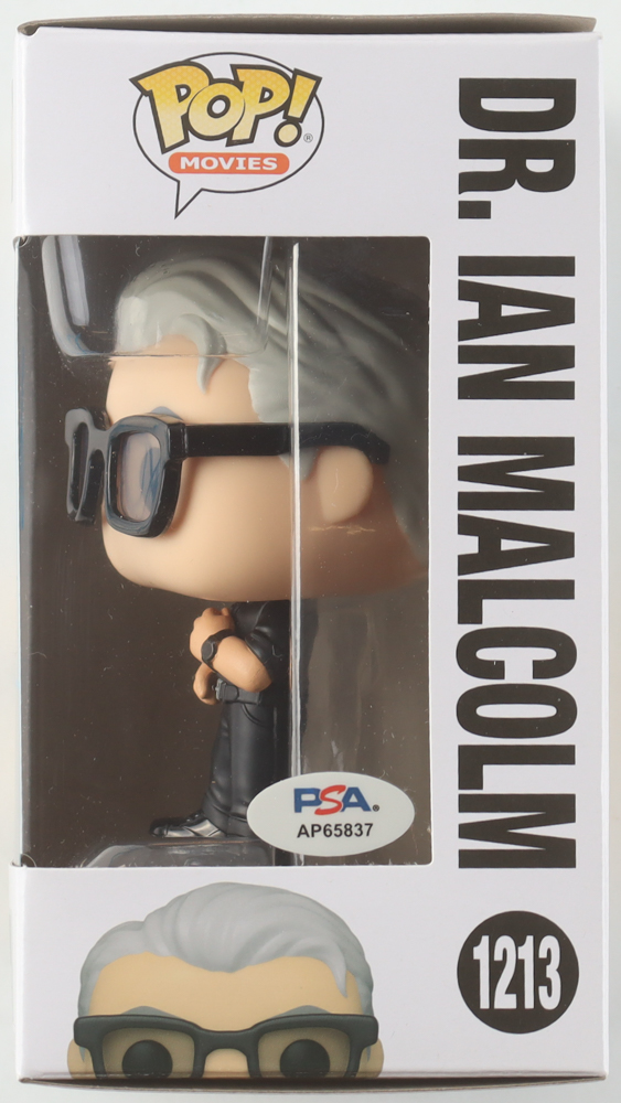Jeff Goldblum Signed "Jurassic World Dominion" #1213 Dr. Ian Malcolm Funko Pop! Vinyl Figure (PSA) at PristineAuction.com Jeff Goldblum Signed "Jurassic World Dominion" #1213 Dr. Ian Malcolm Funko Pop! Vinyl Figure (PSA) at PristineAuction.com