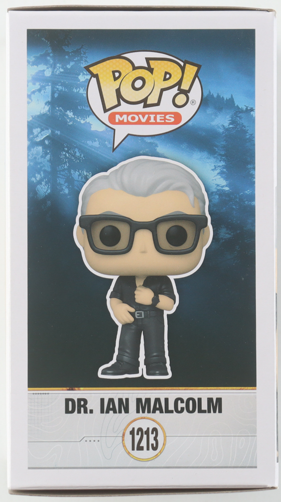 Jeff Goldblum Signed "Jurassic World Dominion" #1213 Dr. Ian Malcolm Funko Pop! Vinyl Figure (PSA) at PristineAuction.com Jeff Goldblum Signed "Jurassic World Dominion" #1213 Dr. Ian Malcolm Funko Pop! Vinyl Figure (PSA) at PristineAuction.com