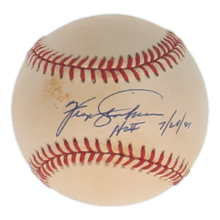 Ferguson "Fergie" Jenkins Signed OML Baseball Inscribed "HOF 7/21/91" (JSA) at PristineAuction.com Ferguson "Fergie" Jenkins Signed OML Baseball Inscribed "HOF 7/21/91" (JSA) at PristineAuction.com