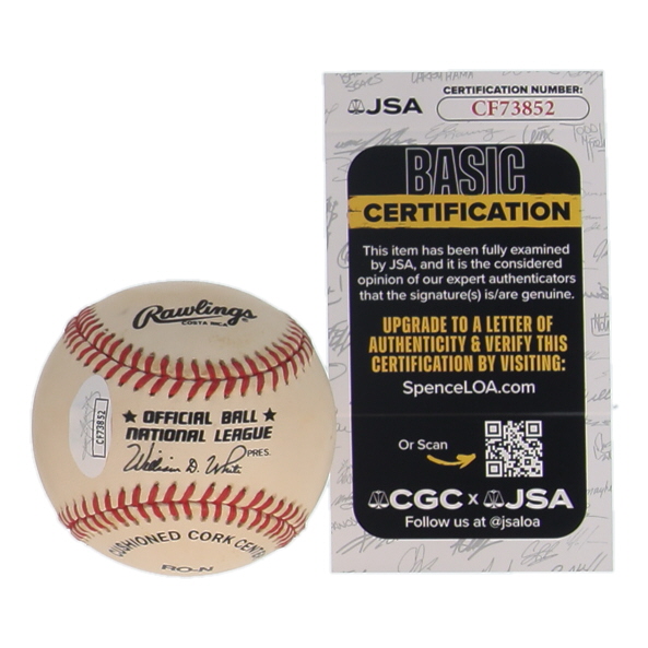 Ferguson "Fergie" Jenkins Signed OML Baseball Inscribed "HOF 7/21/91" (JSA) at PristineAuction.com Ferguson "Fergie" Jenkins Signed OML Baseball Inscribed "HOF 7/21/91" (JSA) at PristineAuction.com