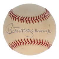 Bill Mazeroski Signed ONL Baseball (JSA) at PristineAuction.com