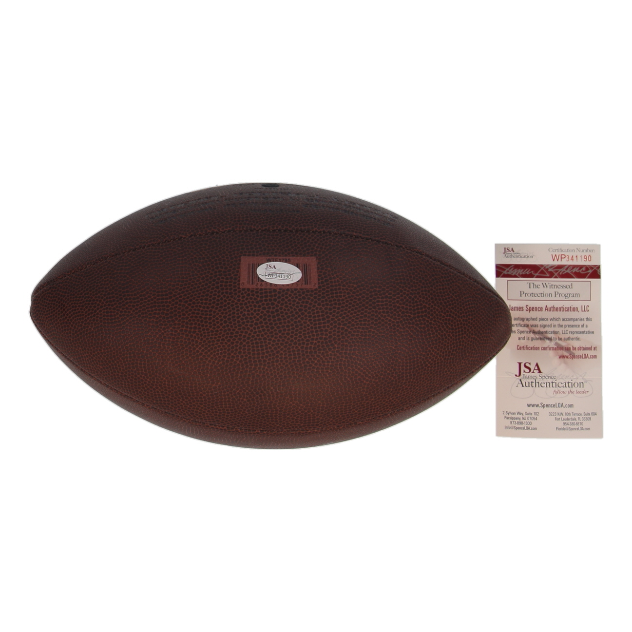 Jake Butt Signed NFL Football (JSA) at PristineAuction.com Jake Butt Signed NFL Football (JSA) at PristineAuction.com