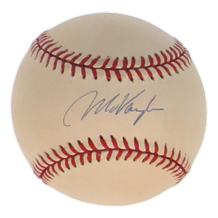 Mo Vaughn Signed OAL Baseball (JSA) at PristineAuction.com Mo Vaughn Signed OAL Baseball (JSA) at PristineAuction.com