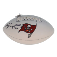 Michael Clayton Signed Buccaneers Logo Football (Beckett) at PristineAuction.com