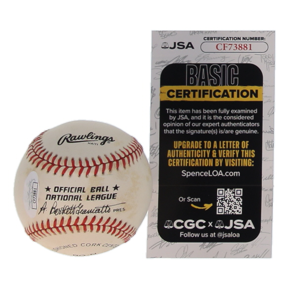 Robin Roberts Signed ONL Baseball (JSA) at PristineAuction.com Robin Roberts Signed ONL Baseball (JSA) at PristineAuction.com