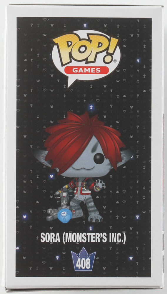 Haley Joel Osment Signed "Kingdom Hearts III" #408 Sora (Monster's Inc.) Funko Pop! Vinyl Figure (ACOA) at PristineAuction.com Haley Joel Osment Signed "Kingdom Hearts III" #408 Sora (Monster's Inc.) Funko Pop! Vinyl Figure (ACOA) at PristineAuction.com