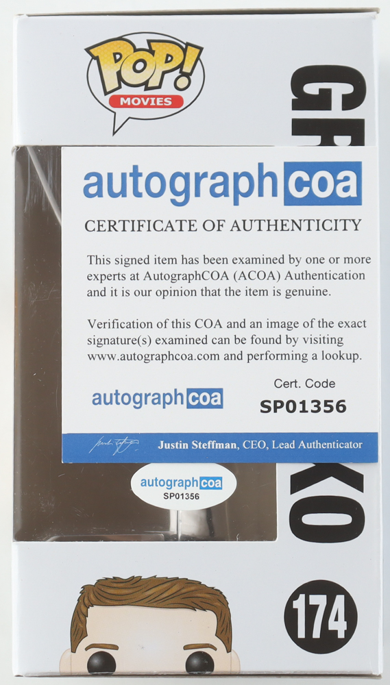 Channing Tatum Signed "21 Jump Street" #174 Greg Jenko Funko Pop! Vinyl Figure (ACOA) at PristineAuction.com Channing Tatum Signed "21 Jump Street" #174 Greg Jenko Funko Pop! Vinyl Figure (ACOA) at PristineAuction.com
