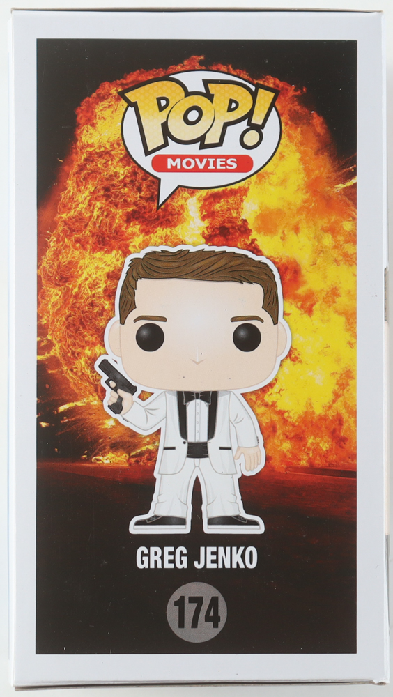 Channing Tatum Signed "21 Jump Street" #174 Greg Jenko Funko Pop! Vinyl Figure (ACOA) at PristineAuction.com Channing Tatum Signed "21 Jump Street" #174 Greg Jenko Funko Pop! Vinyl Figure (ACOA) at PristineAuction.com