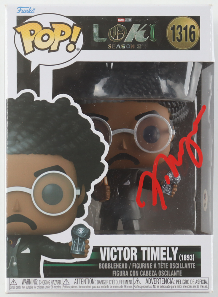 Jonathan Majors Signed "Loki: Season 2" #1316 Victor Timely (1893) Funko Pop! Vinyl Figure (PSA) at PristineAuction.com Jonathan Majors Signed "Loki: Season 2" #1316 Victor Timely (1893) Funko Pop! Vinyl Figure (PSA) at PristineAuction.com