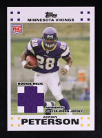 Adrian Peterson 2007 Topps Red Hot Rookies Jerseys #3 RC at PristineAuction.com