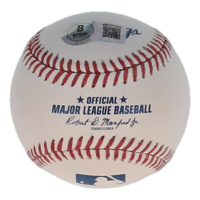 Parker Meadows Signed OML Baseball (Beckett) at PristineAuction.com Parker Meadows Signed OML Baseball (Beckett) at PristineAuction.com