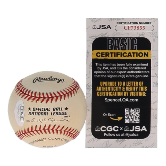 Sparky Anderson Signed ONL Baseball (JSA) at PristineAuction.com Sparky Anderson Signed ONL Baseball (JSA) at PristineAuction.com