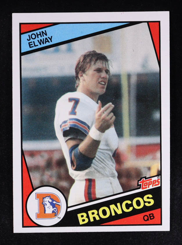 John Elway 1984 Topps #63 RC at PristineAuction.com John Elway 1984 Topps #63 RC at PristineAuction.com