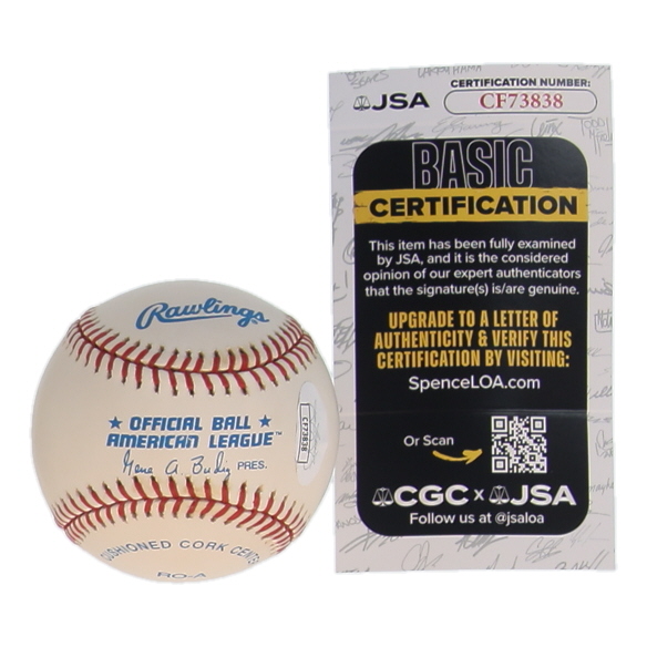 Bobby Doerr Signed OAL Baseball Inscribed "HOF 86" (JSA) at PristineAuction.com Bobby Doerr Signed OAL Baseball Inscribed "HOF 86" (JSA) at PristineAuction.com