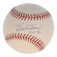 Bobby Doerr Signed OAL Baseball Inscribed "HOF 86" (JSA) at PristineAuction.com