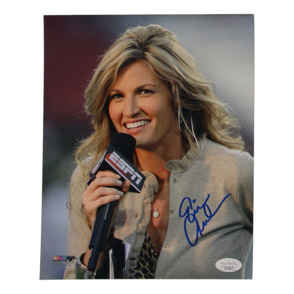 Erin Andrews Signed 8x10 Photo (JSA) at PristineAuction.com