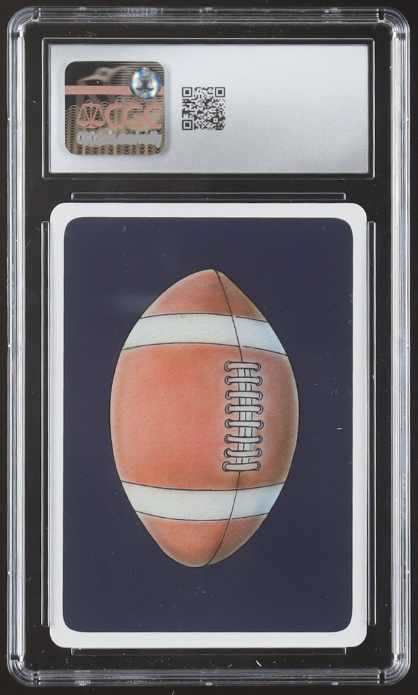 Tom Brady 2006 Hero Decks Michigan Football Heroes Eight of Spades Playing Card (CGC 10) at PristineAuction.com Tom Brady 2006 Hero Decks Michigan Football Heroes Eight of Spades Playing Card (CGC 10) at PristineAuction.com