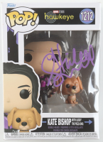 Hailee Steinfeld Signed "Hawkeye" #1212 Kate Bishop with Lucky The Pizza Dog Funko POP! Vinyl Figure (Beckett) at PristineAuction.com