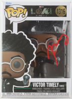 Jonathan Majors Signed "Loki: Season 2" #1316 Victor Timely (1893) Funko Pop! Vinyl Figure (PSA) at PristineAuction.com