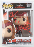 Elizabeth Olsen Signed "Doctor Strange: Multiverse of Madness" #1007 Scarlet Witch Funko Pop! Vinyl (Beckett) at PristineAuction.com