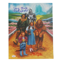 Jerry Maren, Mickey Carroll & Karl Slover Signed "The Wizard of Oz" 11x14 Print with Character Name Inscriptions (JSA) at PristineAuction.com