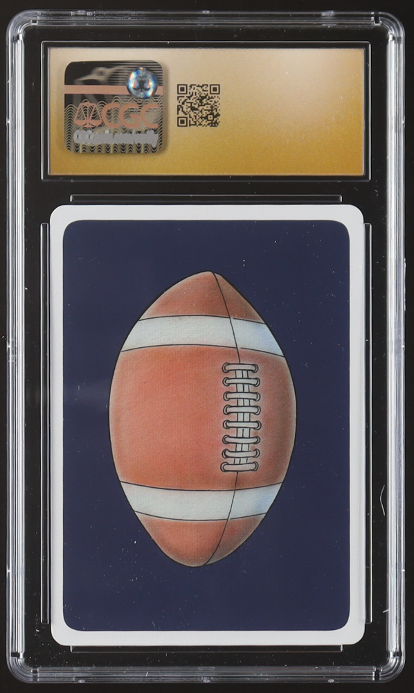 Tom Brady 2005 Hero Decks New England Football Heroes Ace of Hearts Playing Card (CGC 10 | Pristine Black Label) at PristineAuction.com Tom Brady 2005 Hero Decks New England Football Heroes Ace of Hearts Playing Card (CGC 10 | Pristine Black Label) at PristineAuction.com