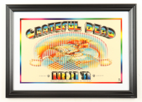 1972 "Grateful Dead" Europe Tour Custom Framed Poster at PristineAuction.com