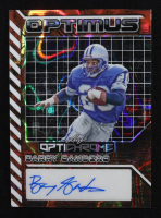 Barry Sanders 2025 Leaf OptiChrome Optimus Bronze Lava Prismatic Autographs #OABS1 #1/1 at PristineAuction.com