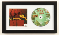 Taylor Swift Signed Custom Framed "The Life of a Showgirl" CD Album Insert Display with Disc (JSA) at PristineAuction.com