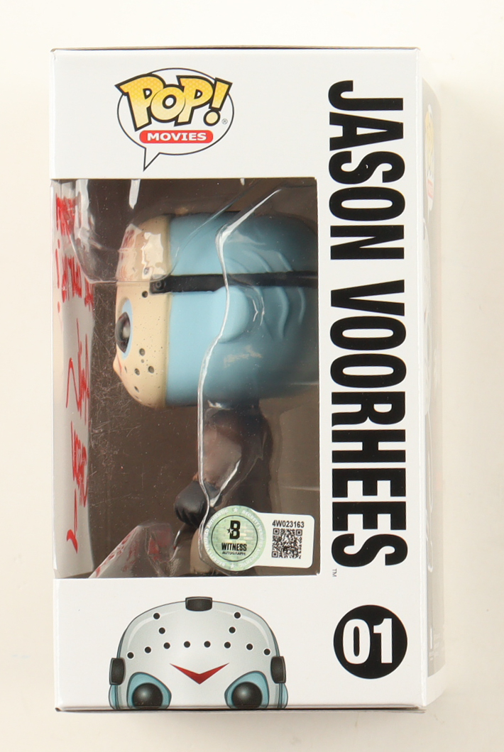 Ari Lehman Signed "Friday the 13th" #01 Jason Voorhees Funko Pop! Vinyl Figure Inscribed "I Will Never Die!", "Kill Count 146!" & "Jason 1" (Beckett) at PristineAuction.com Ari Lehman Signed "Friday the 13th" #01 Jason Voorhees Funko Pop! Vinyl Figure Inscribed "I Will Never Die!", "Kill Count 146!" & "Jason 1" (Beckett) at PristineAuction.com