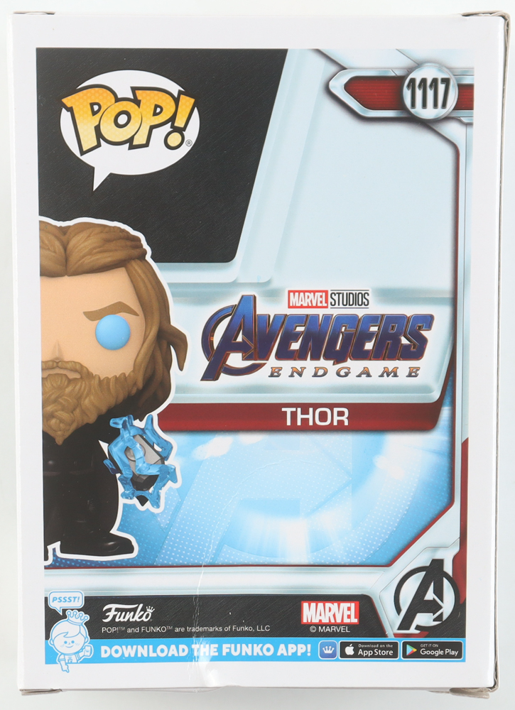 Chris Hemsworth Signed "Avengers Endgame" #1117 Thor Funko POP! Vinyl Figure (Beckett) at PristineAuction.com Chris Hemsworth Signed "Avengers Endgame" #1117 Thor Funko POP! Vinyl Figure (Beckett) at PristineAuction.com