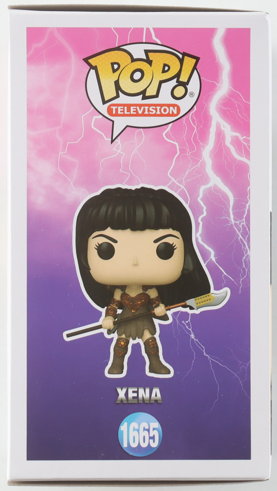 Lucy Lawless Signed "Xena: Warrior Princess" #1665 Xena Funko Pop! Vinyl Figure (PSA) at PristineAuction.com Lucy Lawless Signed "Xena: Warrior Princess" #1665 Xena Funko Pop! Vinyl Figure (PSA) at PristineAuction.com