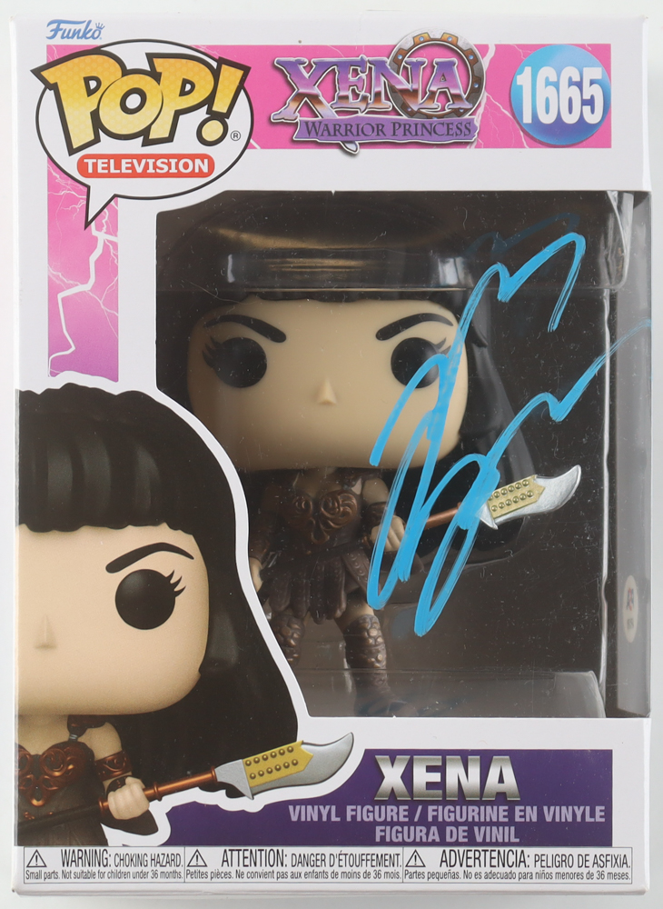 Lucy Lawless Signed "Xena: Warrior Princess" #1665 Xena Funko Pop! Vinyl Figure (PSA) at PristineAuction.com Lucy Lawless Signed "Xena: Warrior Princess" #1665 Xena Funko Pop! Vinyl Figure (PSA) at PristineAuction.com