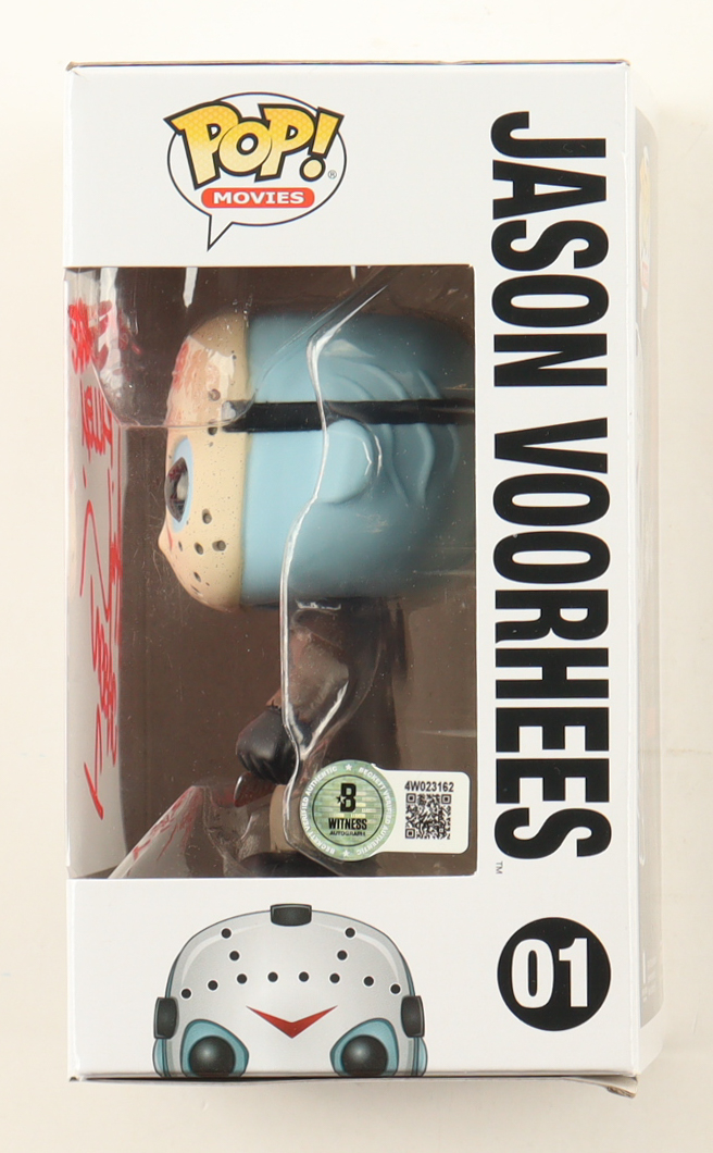 Ari Lehman Signed "Friday the 13th" #01 Jason Voorhees Funko Pop! Vinyl Figure Inscribed "Crystal Lake Killer!" & "Jason 1" (Beckett) at PristineAuction.com Ari Lehman Signed "Friday the 13th" #01 Jason Voorhees Funko Pop! Vinyl Figure Inscribed "Crystal Lake Killer!" & "Jason 1" (Beckett) at PristineAuction.com