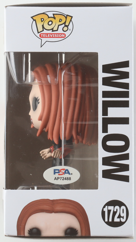 Alyson Hannigan Signed "Buffy the Vampire Slayer" #1729 Willow Funko Pop! Vinyl Figure with Hand-Drawn Sketch (PSA) at PristineAuction.com Alyson Hannigan Signed "Buffy the Vampire Slayer" #1729 Willow Funko Pop! Vinyl Figure with Hand-Drawn Sketch (PSA) at PristineAuction.com