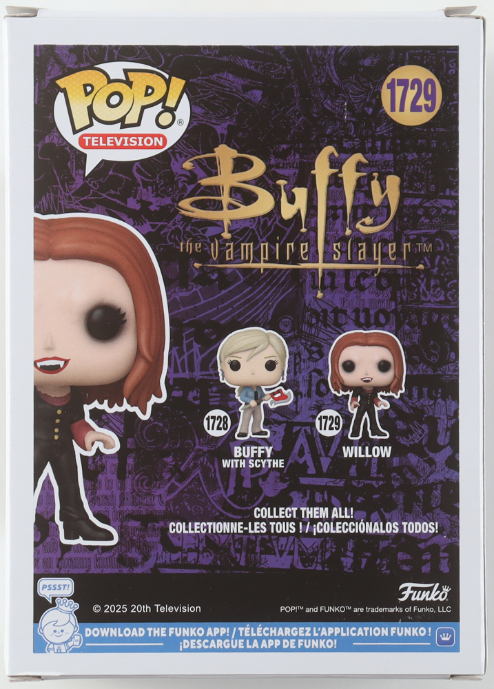 Alyson Hannigan Signed "Buffy the Vampire Slayer" #1729 Willow Funko Pop! Vinyl Figure with Hand-Drawn Sketch (PSA) at PristineAuction.com Alyson Hannigan Signed "Buffy the Vampire Slayer" #1729 Willow Funko Pop! Vinyl Figure with Hand-Drawn Sketch (PSA) at PristineAuction.com