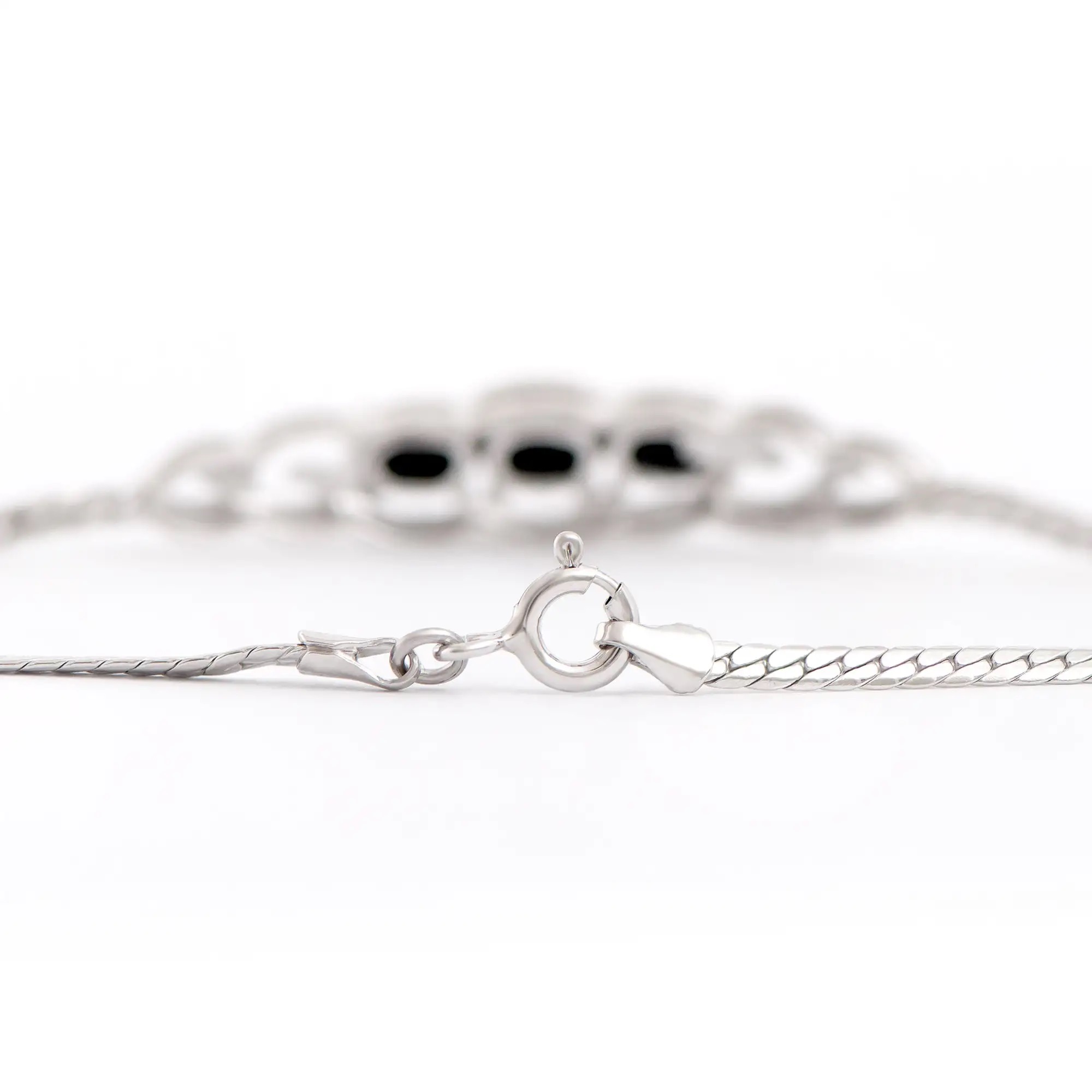 1.72 CTW Natural Diamonds & Sapphire Rhodium Plated Designer Bracelet 7.5" | Estimated Retail Value: $2,149 (AMG) at PristineAuction.com 1.72 CTW Natural Diamonds & Sapphire Rhodium Plated Designer Bracelet 7.5" | Estimated Retail Value: $2,149 (AMG) at PristineAuction.com