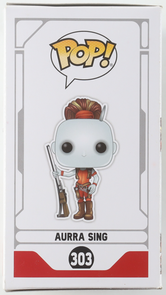 Jaime King Signed "Star Wars" #303 Aurra Sing Funko Pop! Vinyl Figure (PSA) at PristineAuction.com Jaime King Signed "Star Wars" #303 Aurra Sing Funko Pop! Vinyl Figure (PSA) at PristineAuction.com