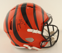 Joe Burrow Signed Bengals Full-Size Speed Helmet (Fanatics) at PristineAuction.com