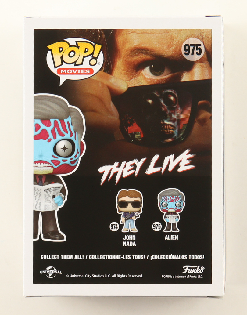 Keith David Signed "They Live" #975 Alien Funko Pop! Vinyl Figure (JSA) at PristineAuction.com Keith David Signed "They Live" #975 Alien Funko Pop! Vinyl Figure (JSA) at PristineAuction.com
