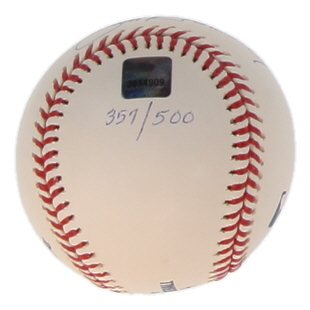 Jim Bunning Signed LE OML Topps Archives Reserve Best Years Baseball (JSA & Topps) at PristineAuction.com Jim Bunning Signed LE OML Topps Archives Reserve Best Years Baseball (JSA & Topps) at PristineAuction.com