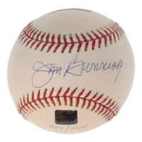 Jim Bunning Signed LE OML Topps Archives Reserve Best Years Baseball (JSA & Topps) at PristineAuction.com