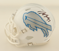 Joey Bosa Signed Bills Speed Mini Helmet (JSA) at PristineAuction.com