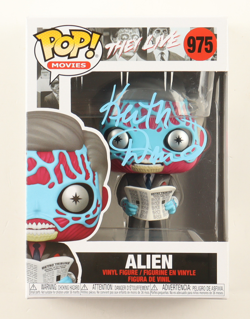 Keith David Signed "They Live" #975 Alien Funko Pop! Vinyl Figure (JSA) at PristineAuction.com Keith David Signed "They Live" #975 Alien Funko Pop! Vinyl Figure (JSA) at PristineAuction.com